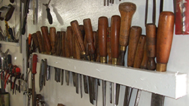 Tools used in restoration